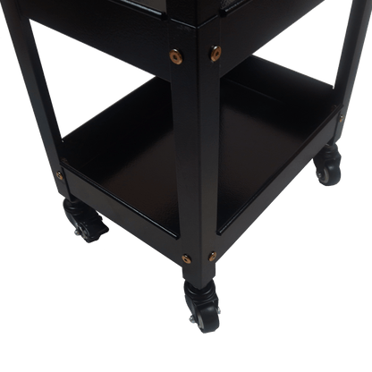 Compact Tool Cart 3-Tier Heavy Duty – Workshop Utility Trolley | Stronger Tool TC3-300