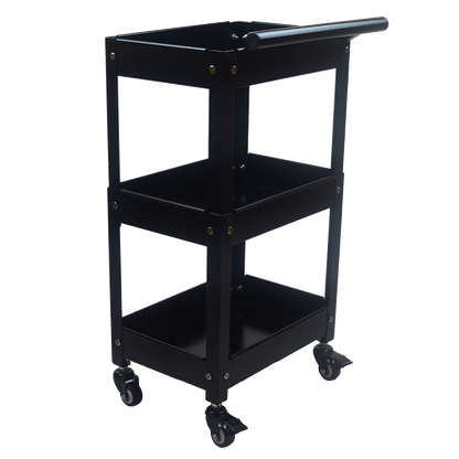 Compact Tool Cart 3-Tier Heavy Duty – Workshop Utility Trolley | Stronger Tool TC3-300