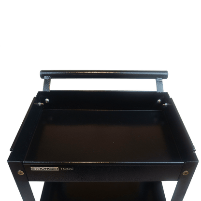 Compact Tool Cart 3-Tier Heavy Duty – Workshop Utility Trolley | Stronger Tool TC3-300