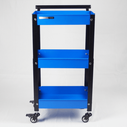 Compact Tool Cart 3-Tier Heavy Duty – Workshop Utility Trolley | Stronger Tool TC3-300