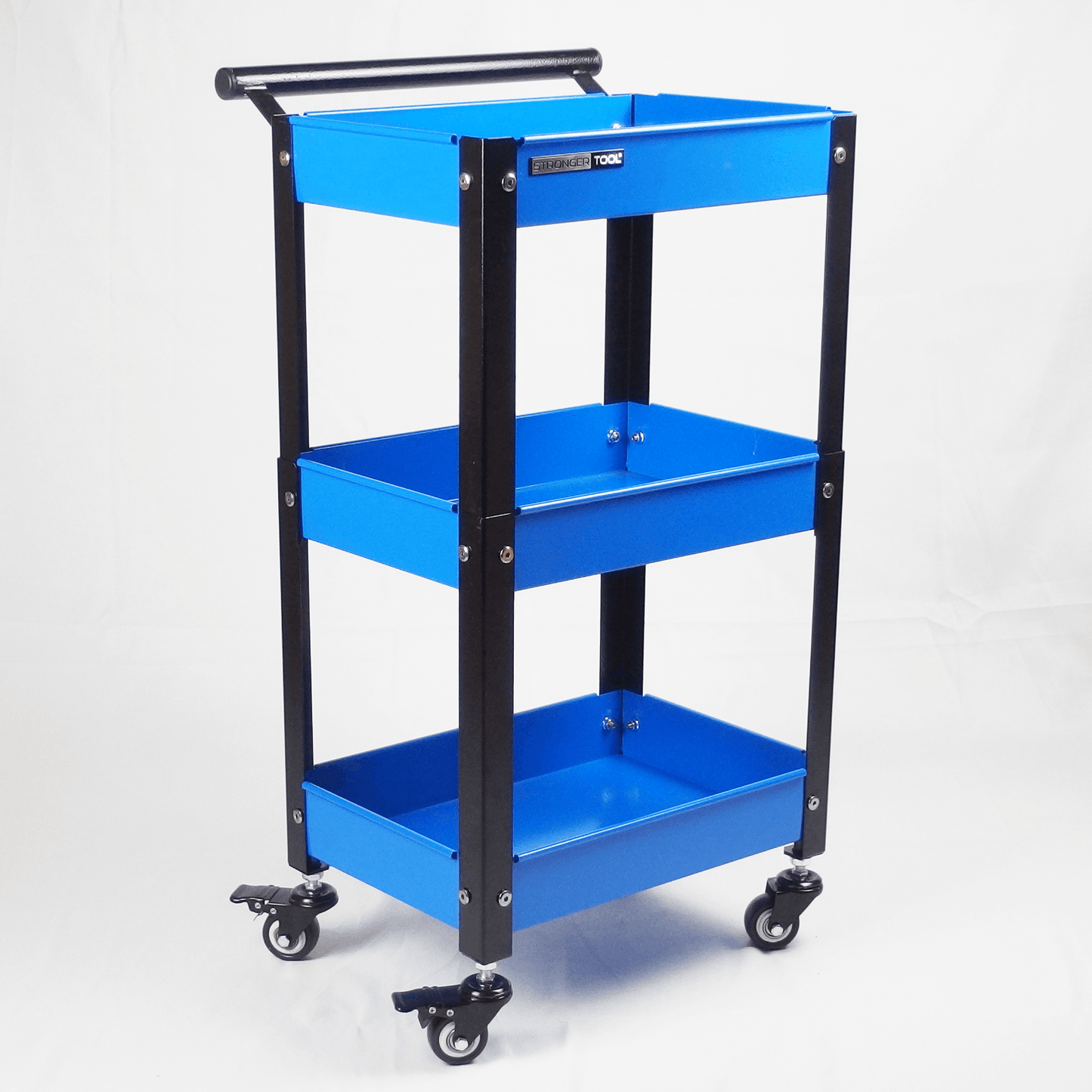 Compact Tool Cart & Low-profile Rolling Tray | TC3-3-300 & RT-4030 | Stronger Tool