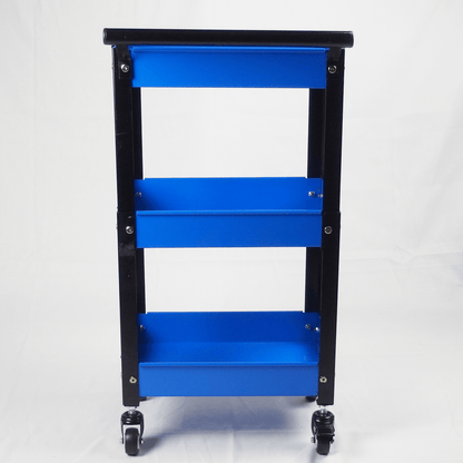 Compact Tool Cart 3-Tier Heavy Duty – Workshop Utility Trolley | Stronger Tool TC3-300