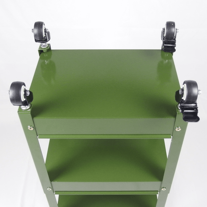 Compact Tool Cart 3-Tier Heavy Duty – Workshop Utility Trolley | Stronger Tool TC3-300