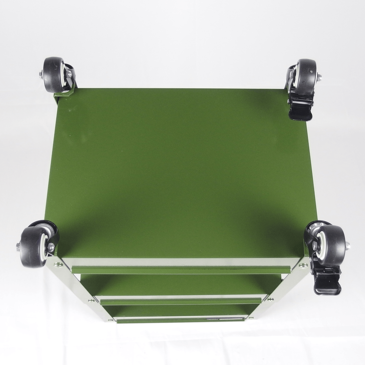 Compact Tool Cart 3-Tier Heavy Duty – Workshop Utility Trolley | Stronger Tool TC3-300