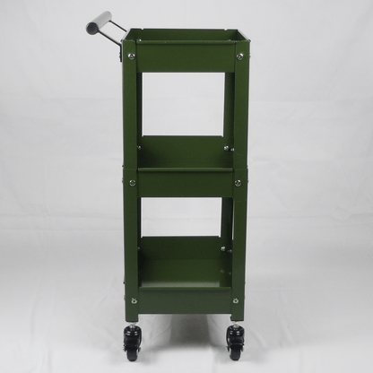 Compact Tool Cart 3-Tier Heavy Duty – Workshop Utility Trolley | Stronger Tool TC3-300