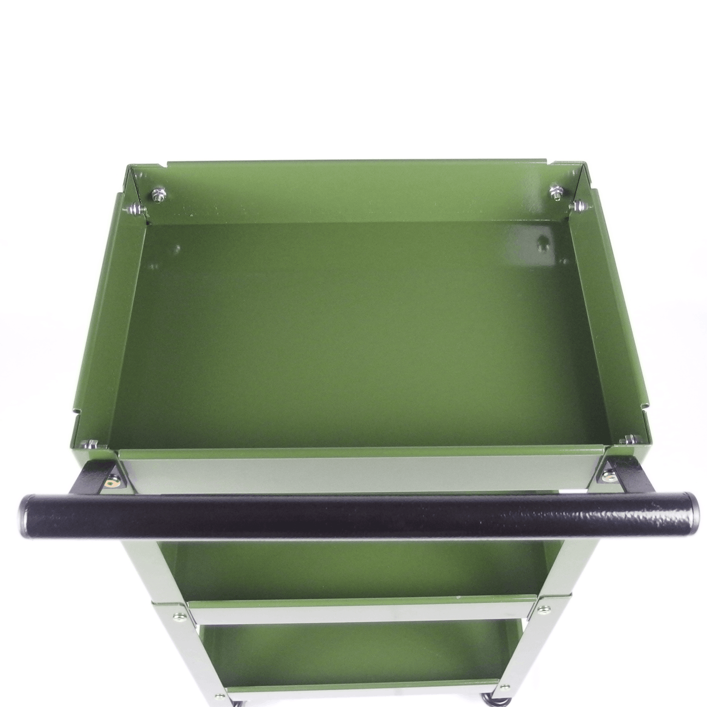 Compact Tool Cart 3-Tier Heavy Duty – Workshop Utility Trolley | Stronger Tool TC3-300