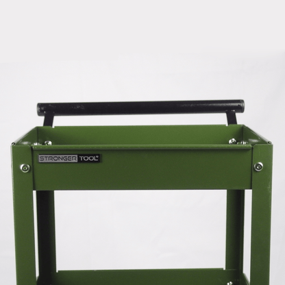 Compact Tool Cart 3-Tier Heavy Duty – Workshop Utility Trolley | Stronger Tool TC3-300