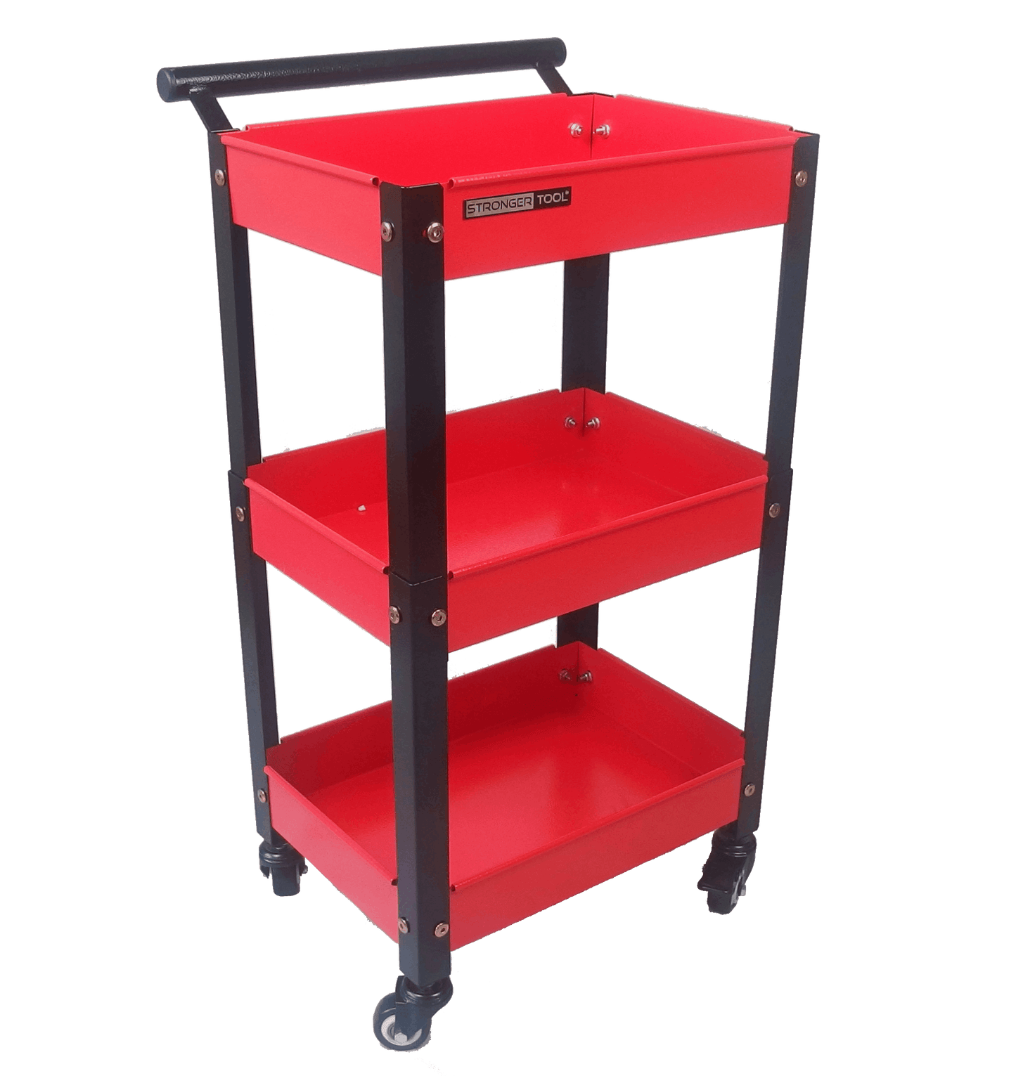 Compact Tool Cart & Low-profile Rolling Tray | TC3-3-300 & RT-4030 | Stronger Tool