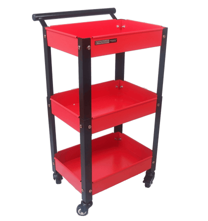 Compact Tool Cart & Low-profile Rolling Tray | TC3-3-300 & RT-4030 | Stronger Tool